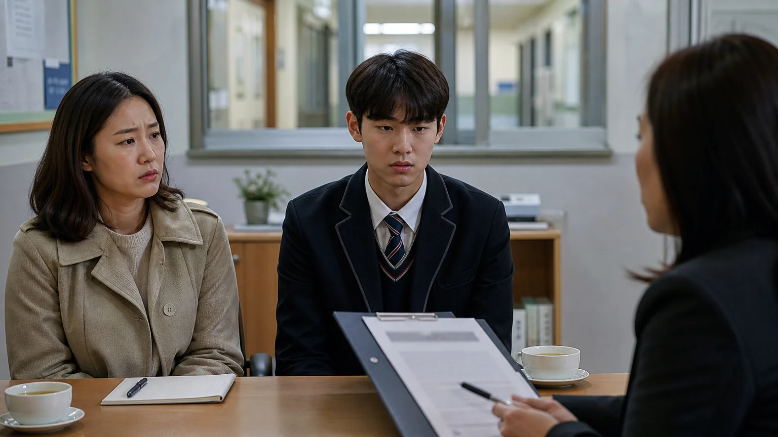 학교 내 갈등으로 상해 신고를 받은 경위